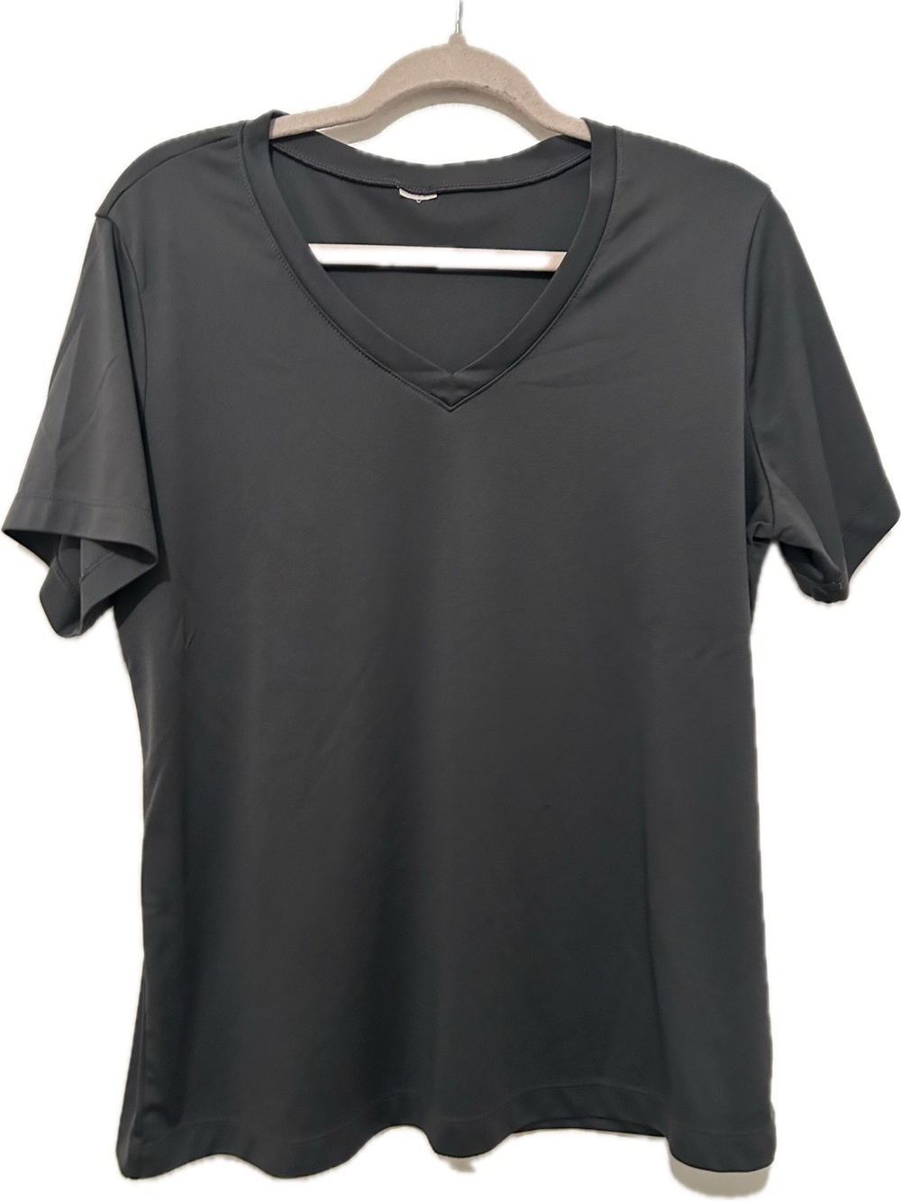 Classic Black V-Neck Women's Top